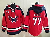 Capitals 7 T.j. Oshie Red All Stitched Pullover Hoodie,baseball caps,new era cap wholesale,wholesale hats
